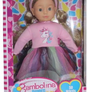 BAMBOLINA MOLLY UNICORN WITH ARABIC 50 WORDS
