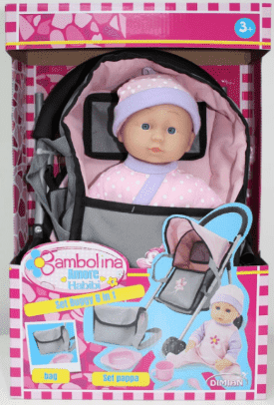 BAMBOLINA SET BUGGY 8 IN 1